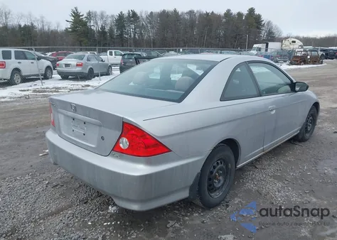 2005 Honda Civic Lx from USA, damaged, VIN 1HGEM21575L044052